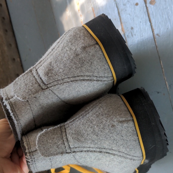 Nwt Woolrich wool and leather boots - Picture 4 of 9